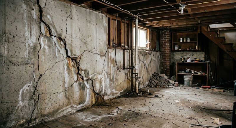 Basement Crack Repair in Paramus, NJ
