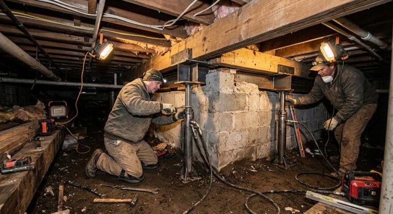 Basement Foundation Repair in Astoria, NY