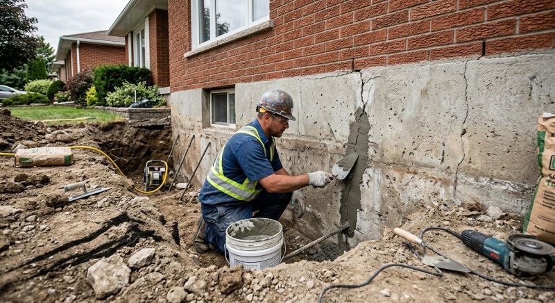 Basement Foundation Repair in East Hanover, NJ