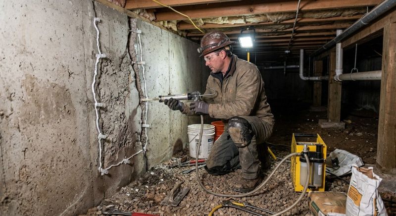 Basement Foundation Repair in Jersey City, NJ