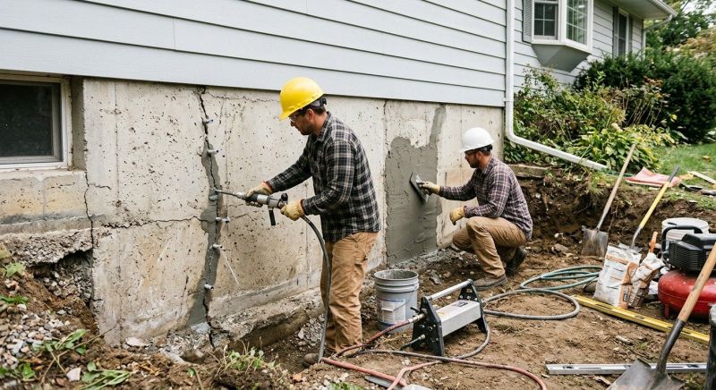 Basement Foundation Repair in Montrose, NY