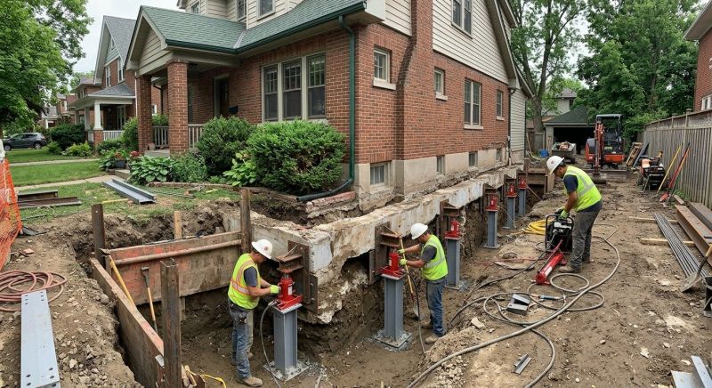 Basement Underpinning in Paramus, NJ