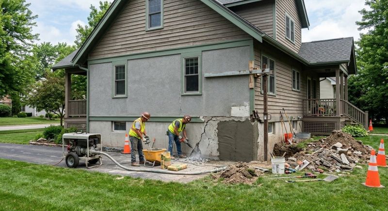 Building Foundation Repair in Bayonne, NJ