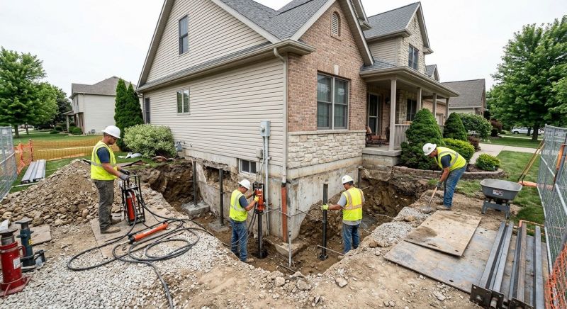 Building Foundation Repair in Cranford, NJ