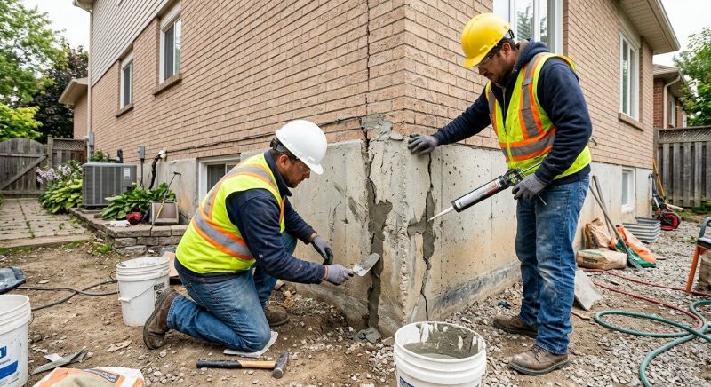 Building Foundation Repair in Port Washington, NY