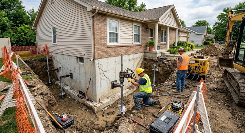 Building Foundation Repair in Saddle Brook, NJ