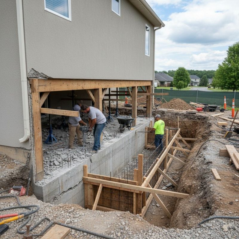 Building Foundation Repair in South Richmond Hill, NY