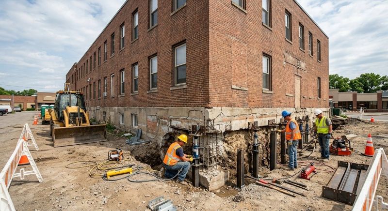 Commercial Foundation Repair in Paramus, NJ