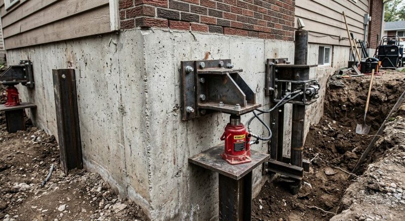 Concrete Foundation Leveling in Cranford, NJ