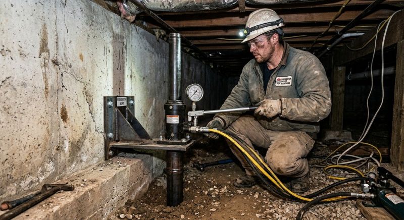 Concrete Foundation Leveling in Elizabeth, NJ