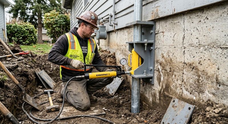 Concrete Foundation Leveling in Montville, NJ
