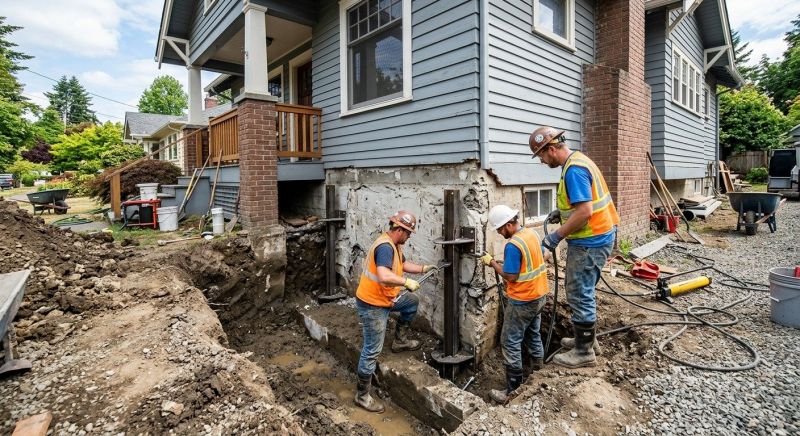 Concrete Foundation Repair in Ho Ho Kus, NJ