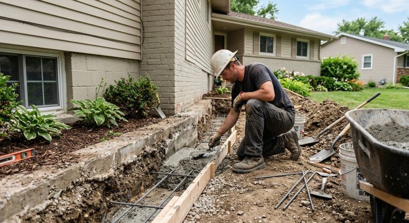 Concrete Foundation Repair in Lincoln Park, NJ