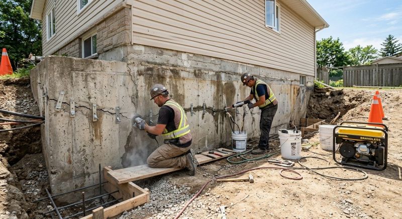 Concrete Foundation Repair in Maplewood, NJ