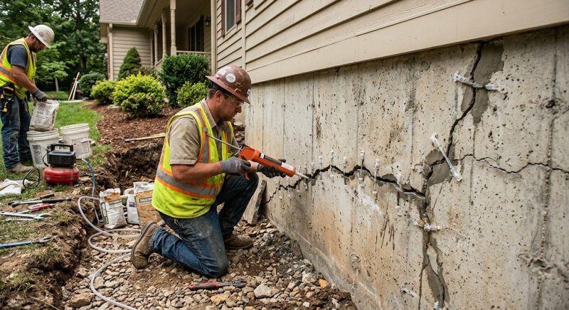 Cracked Foundation Repair in Forest Hills, NY