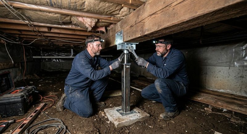 Crawlspace Foundation Repair in Hoboken, NJ