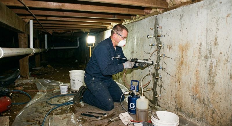 Crawlspace Foundation Repair in Irvington, NJ