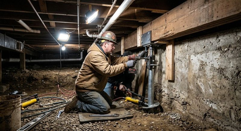 Crawlspace Foundation Repair in New Hyde Park, NY