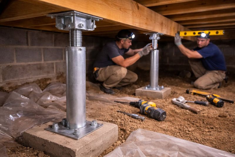 Crawlspace Structural Repair in Paramus, NJ