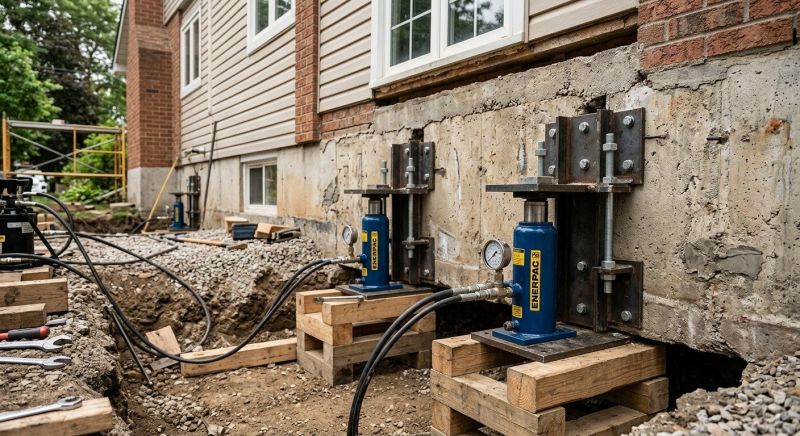 Foundation Jacking in Boonton, NJ