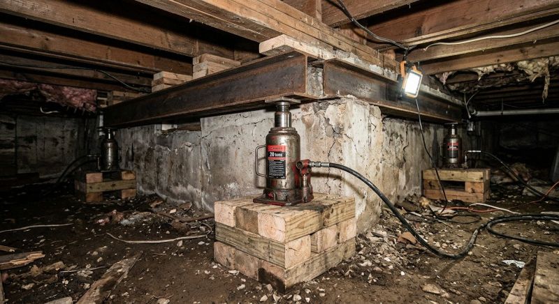 Foundation Jacking in Fresh Meadows, NY