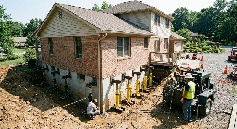 Foundation Jacking in Greenwich, CT