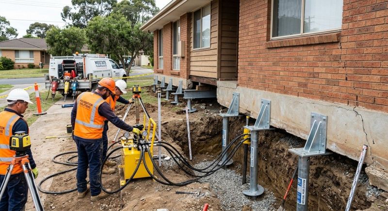 Foundation Jacking in Long Island, NY