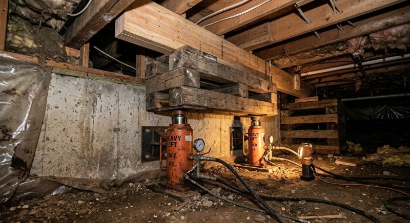 Foundation Jacking in Maplewood, NJ