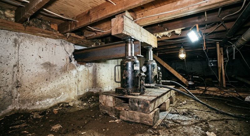 Foundation Jacking in Morris County, NJ
