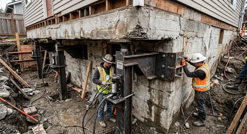 Foundation Lifting in Ardsley, NY