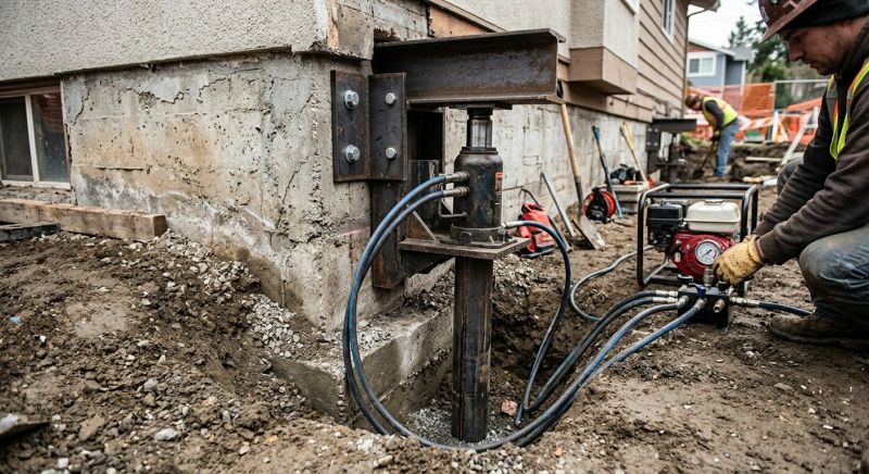Foundation Lifting in Boonton, NJ