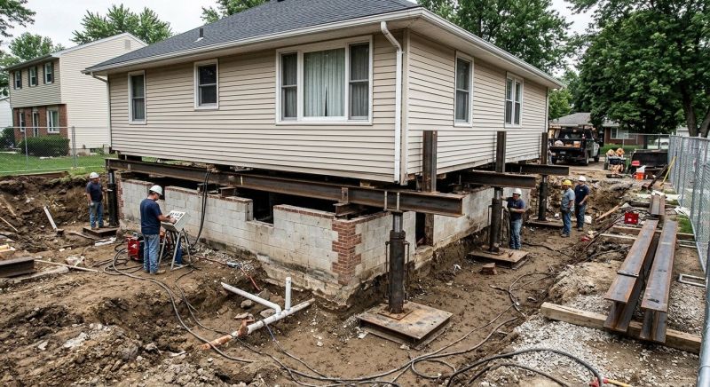 Foundation Lifting in Cedar Grove, NJ