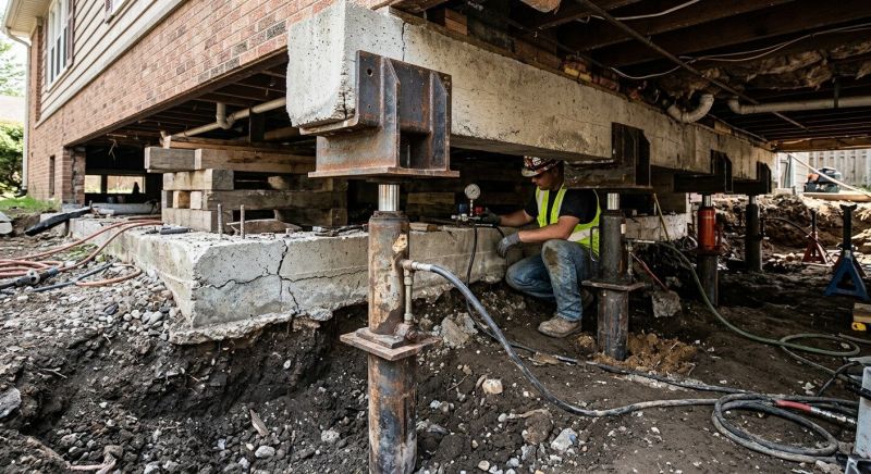 Foundation Lifting in Chatham, NJ