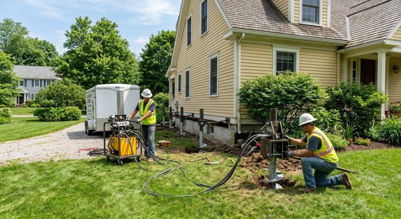 Foundation Lifting in Elizabeth, NJ