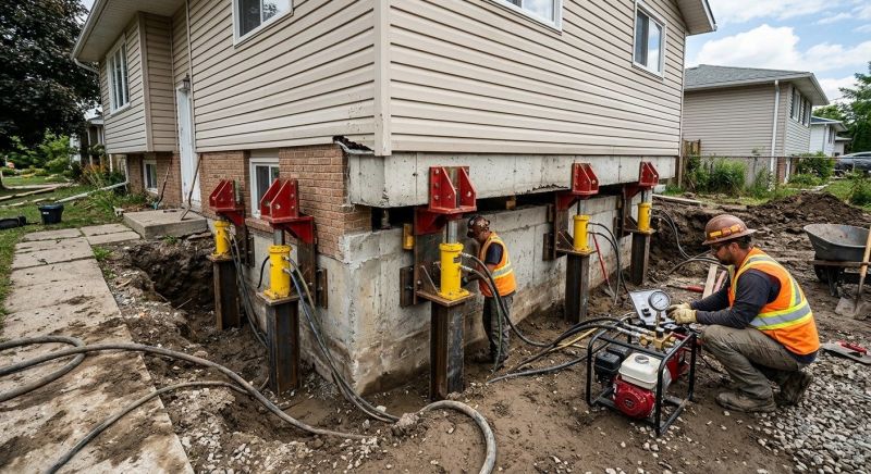 Foundation Lifting in Fairfield, NJ