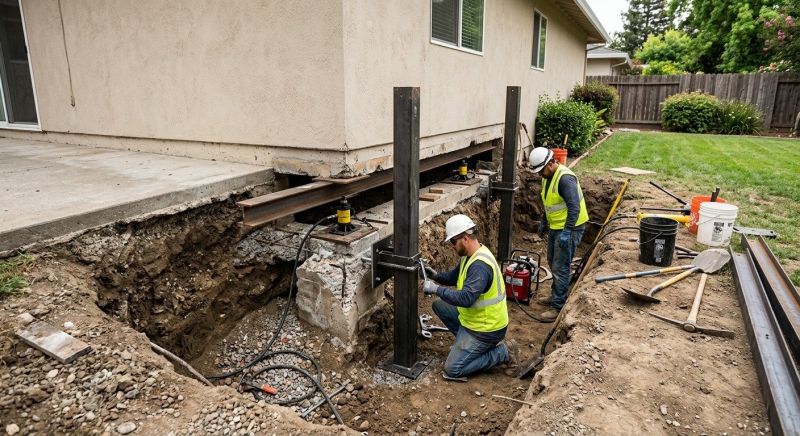 Foundation Pier Repair in Paramus, NJ