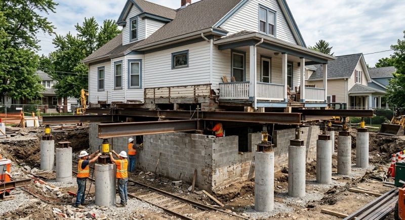 Foundation Raising in New Hyde Park, NY