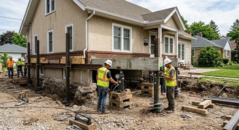 Foundation Releveling in Paramus, NJ