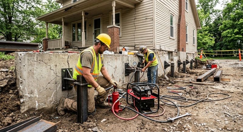 Foundation Stabilizing in Millburn, NJ