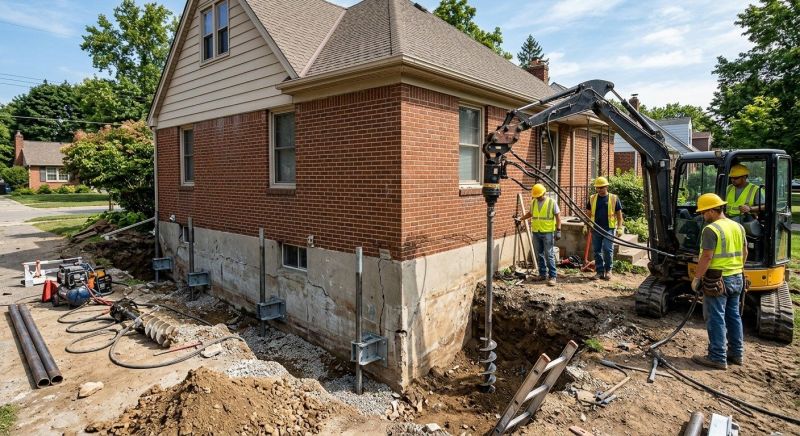 Foundation Stabilizing in North Bergen, NJ