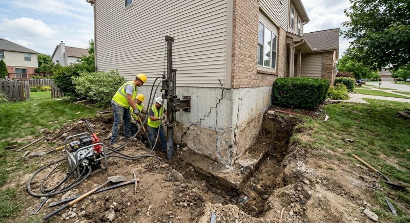 Foundation Stabilizing in Pelham, NY
