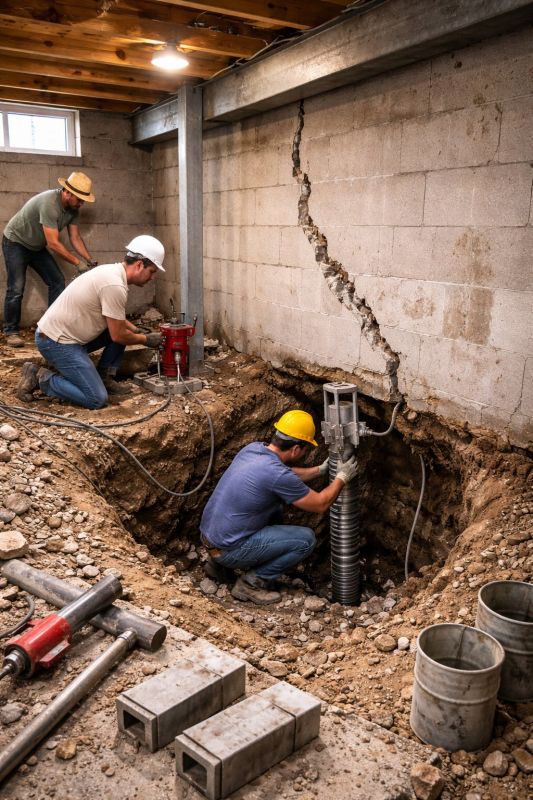 Foundation Structural Repair in Ardsley, NY