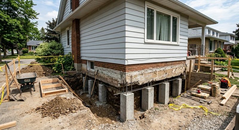 Foundation Underpinning in Paramus, NJ