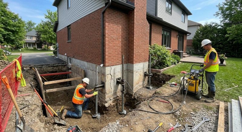 Foundation Underpinning in Paramus, NJ