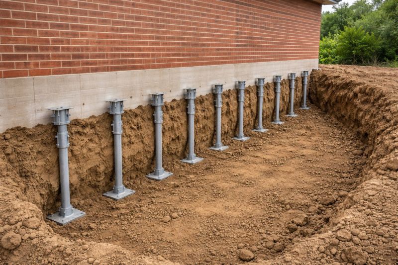 Helical Pile Installation in Paramus, NJ