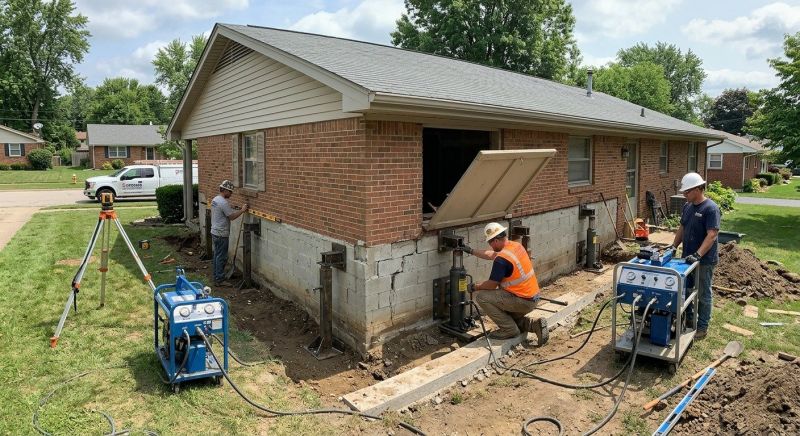 Home Foundation Leveling in Lincoln Park, NJ