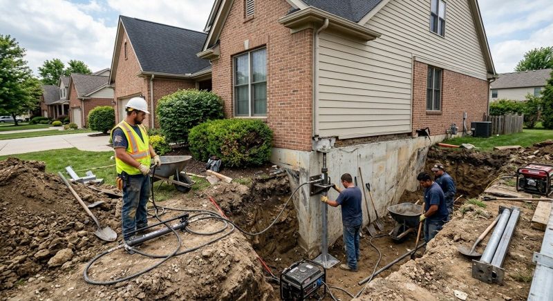 House Foundation Repair in Fairfield, NJ