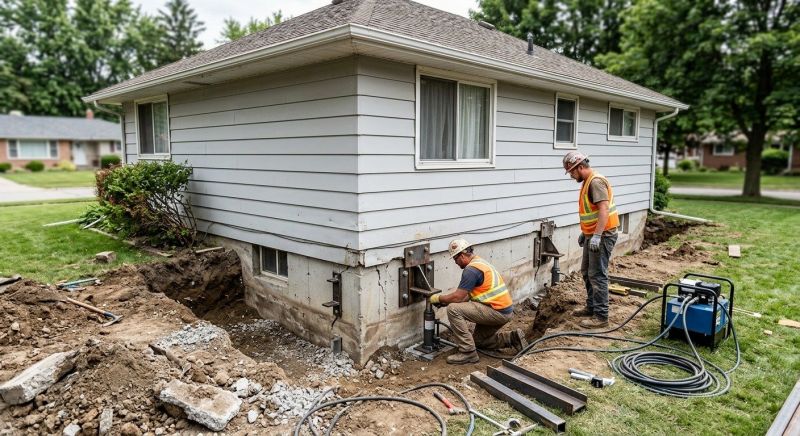 House Foundation Repair in Monsey, NY