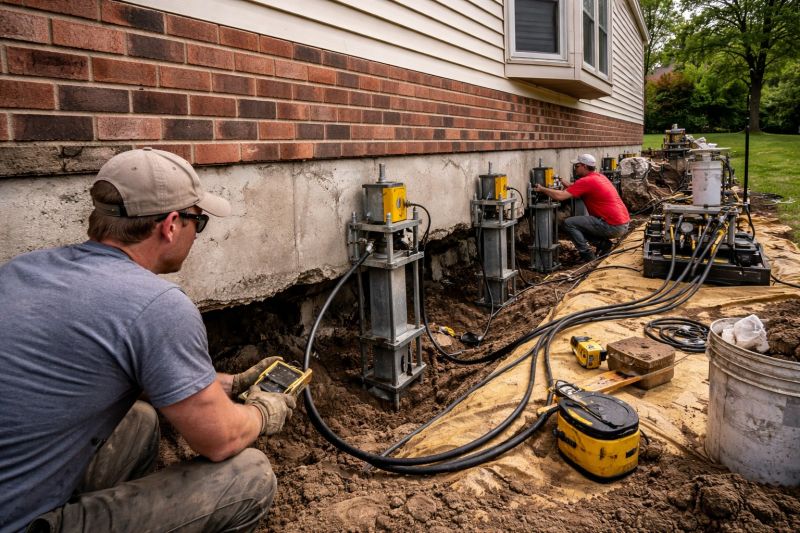 Settling Foundation Service in Queens Village, NY