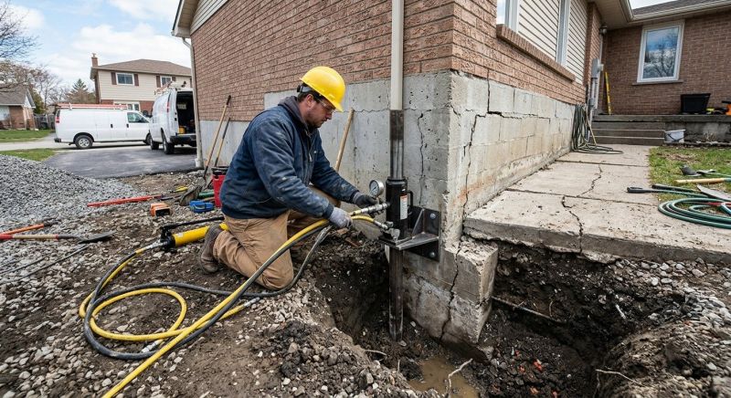 Sinking Foundation Repair in Mamaroneck, NY